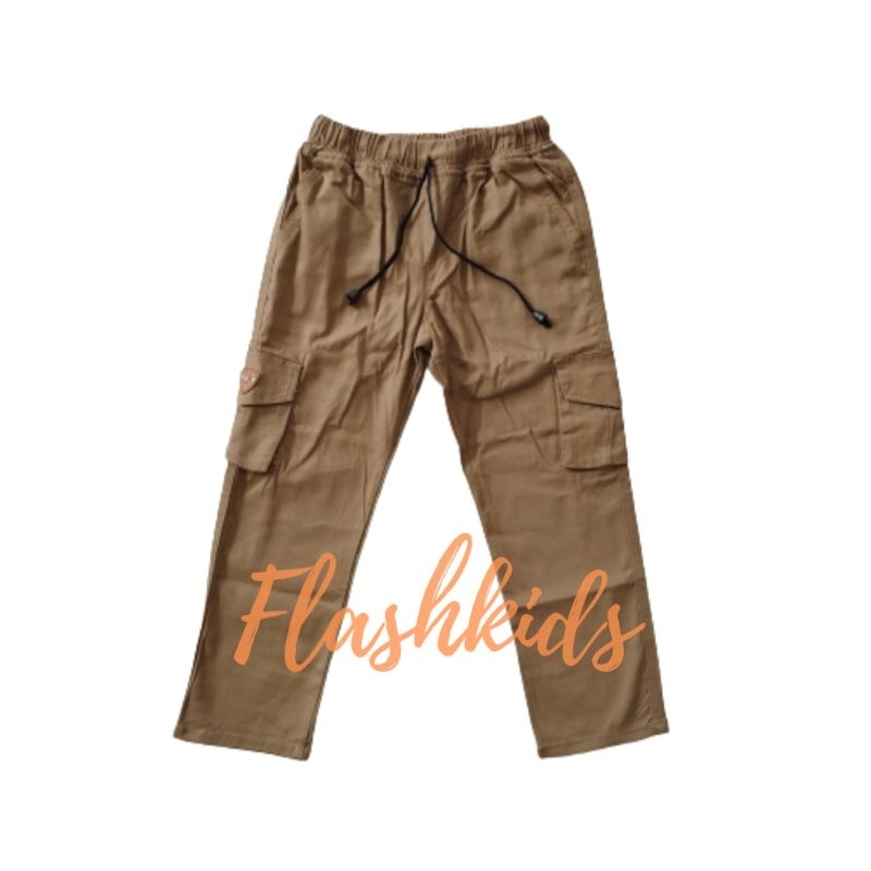 Flashkids Celana Cargo Panjang Anak 1-10 Tahun