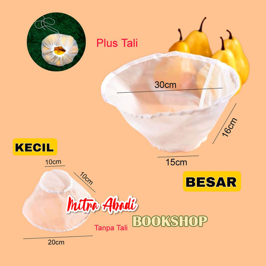 Saringan Kain Nilon Bentuk Mangkuk / Nylon Mesh Filter