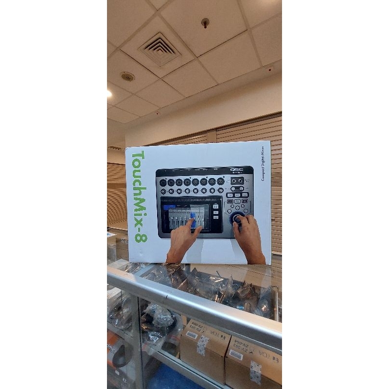 Digital mixer QSC Touchmix8 | QSC Touchmix 8 Compact Digital Mixer 8 Channel (Original)