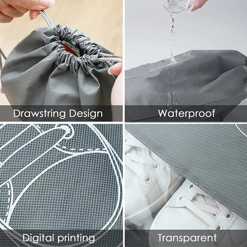 OS TAS SERUT PENYIMPANAN SEPATU SANDAL / POUCH TRAVELING SERBAGUNA