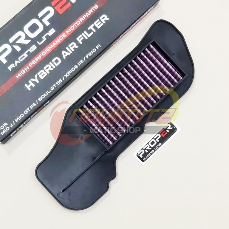 Hybrid Air Filter Udara Proper Racing Line Mio J Soul GT Xride Fino FI