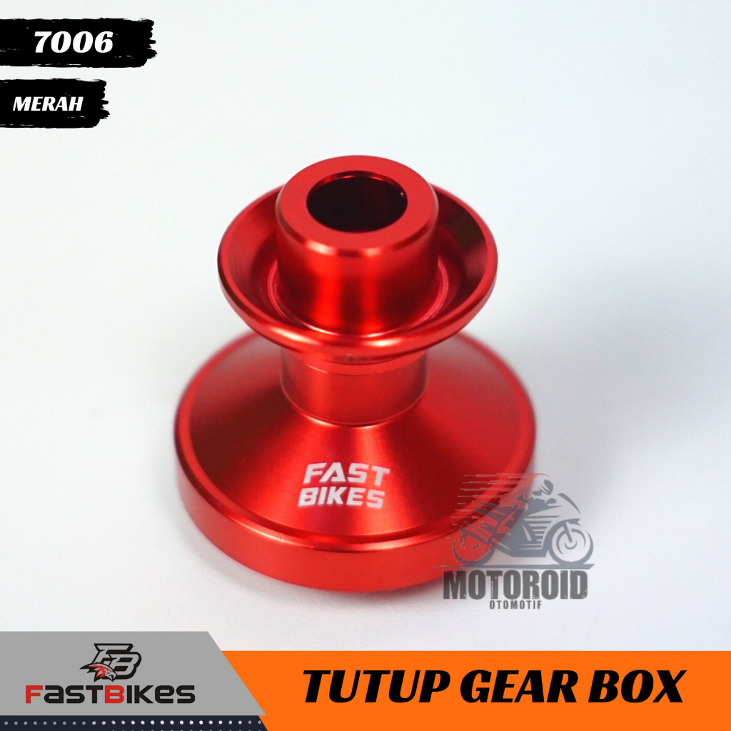 TUTUP GEAR BOX FULL CNC ALUMINIUM COVER GEARBOX HONDA FASTBIKES UNIVERSAL