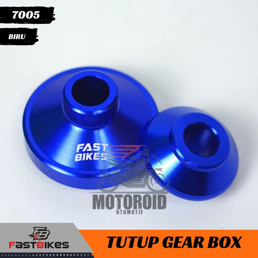 TUTUP FULL CNC ALUMINIUM COVER GEARBOX GEAR BOX YAMAHA FASTBIKES UNIVERSAL