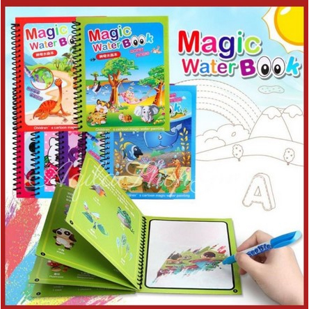 

BUKU MEWARNAI WATER BOOK DRAWING PAINTING MAGIC