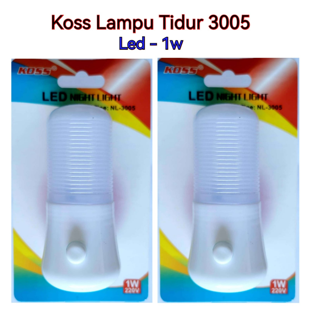 Koss Lampu Tidur Kapsul Pertomax Bulat