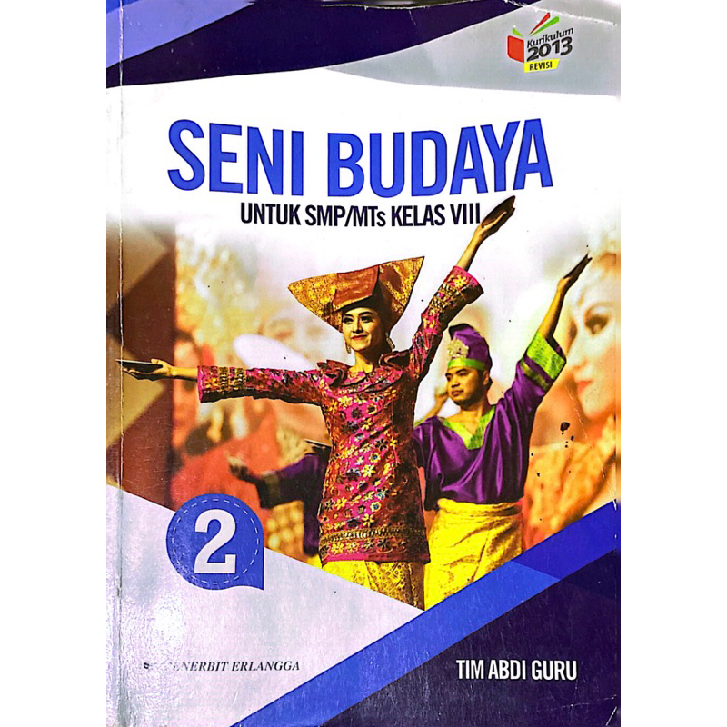 

Buku Seni Budaya 2 untuk kelas SMP VIII