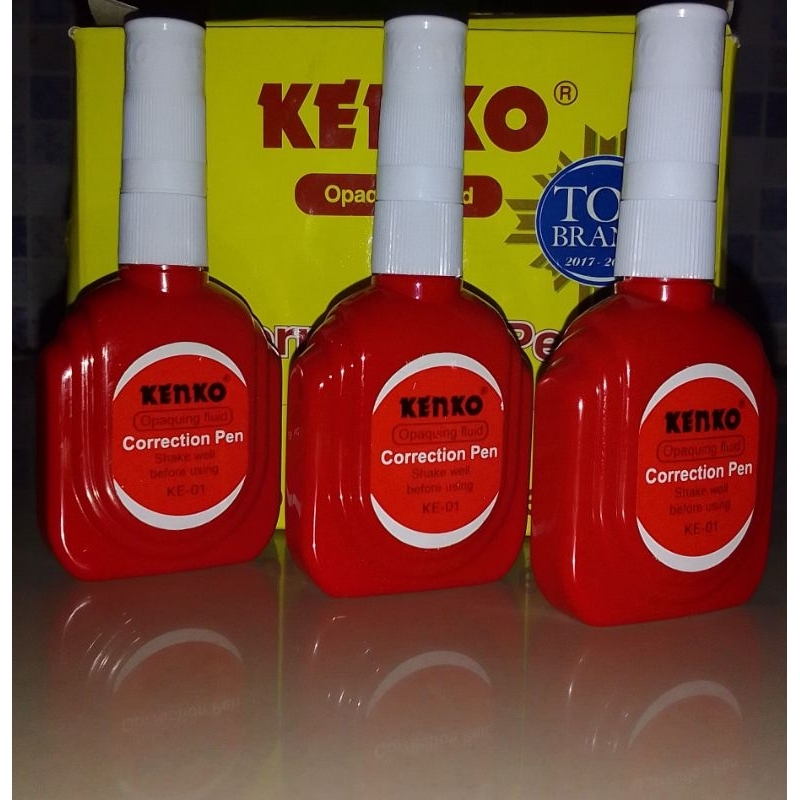 

1/2 Lusin (6 pcs) Tipe x Kenko - cairan penghapus