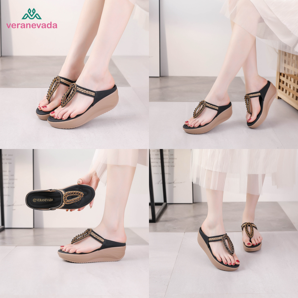 Vera Nevada Sandal Wedges Wanita VN1232