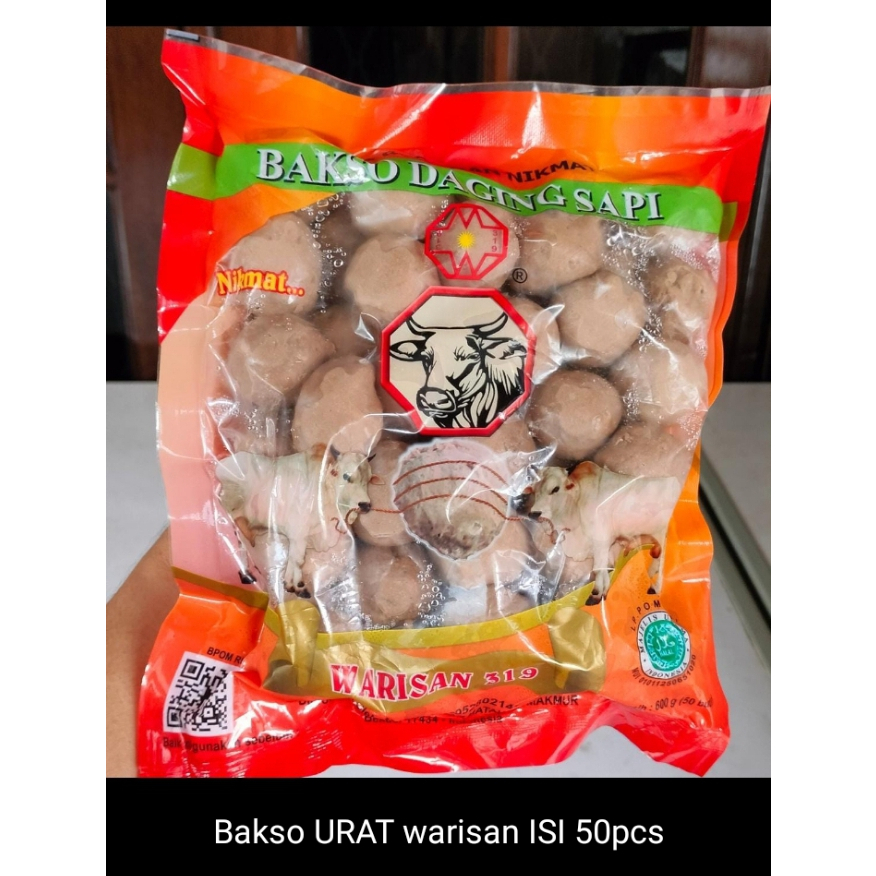 

Bakso Urat Sapi Warisan isi 50