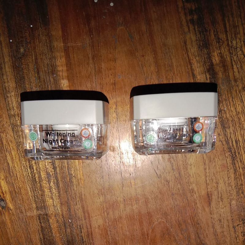 PRELOVED MS GLOW WHITENING NIGHT CREAM/ACNE NIGHT CREAM