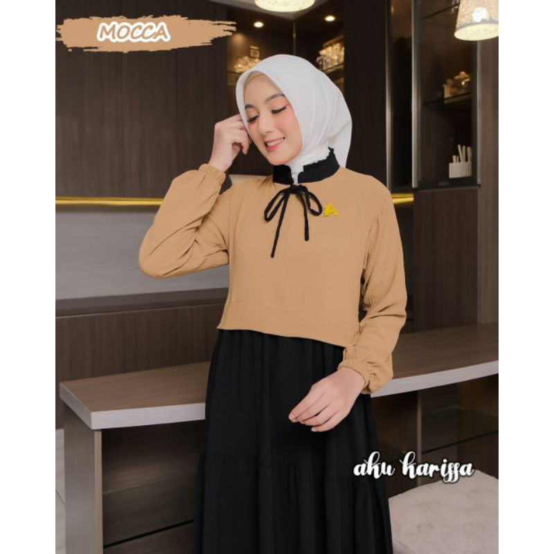 DRESS LIANA BY AKU KARISSA/ GAMIS LIANA TERBARU/ GAMIS REMAJA