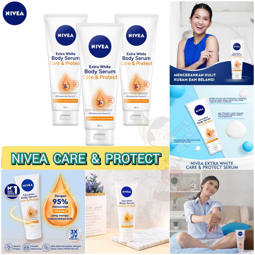 NIVEA CARE & PROTECT BODY SERUM
