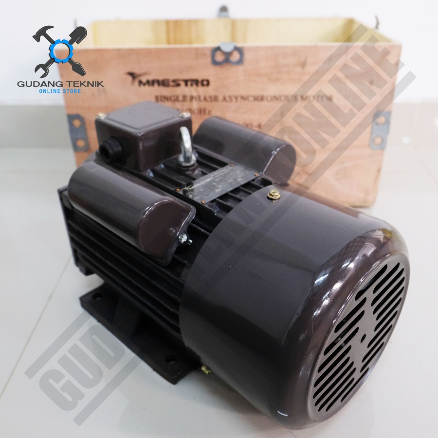 Dinamo Motor Penggerak 5.5Hp 4P 3Ph 1500Rpm MAESTRO / Elektro Motor Penggerak 5.5 Hp 4 Pole 3 Phase 1500 Rpm MAESTRO