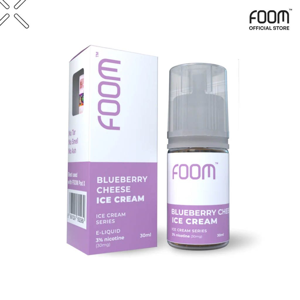 Liquid Saltnic Foom Ice Cream Series 30ML Salt Nic Authentic By Foom