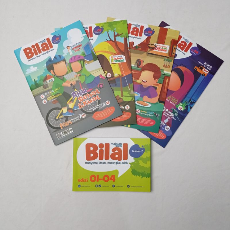 Paket majalah Bilal Season 2 (edisi 1-4)