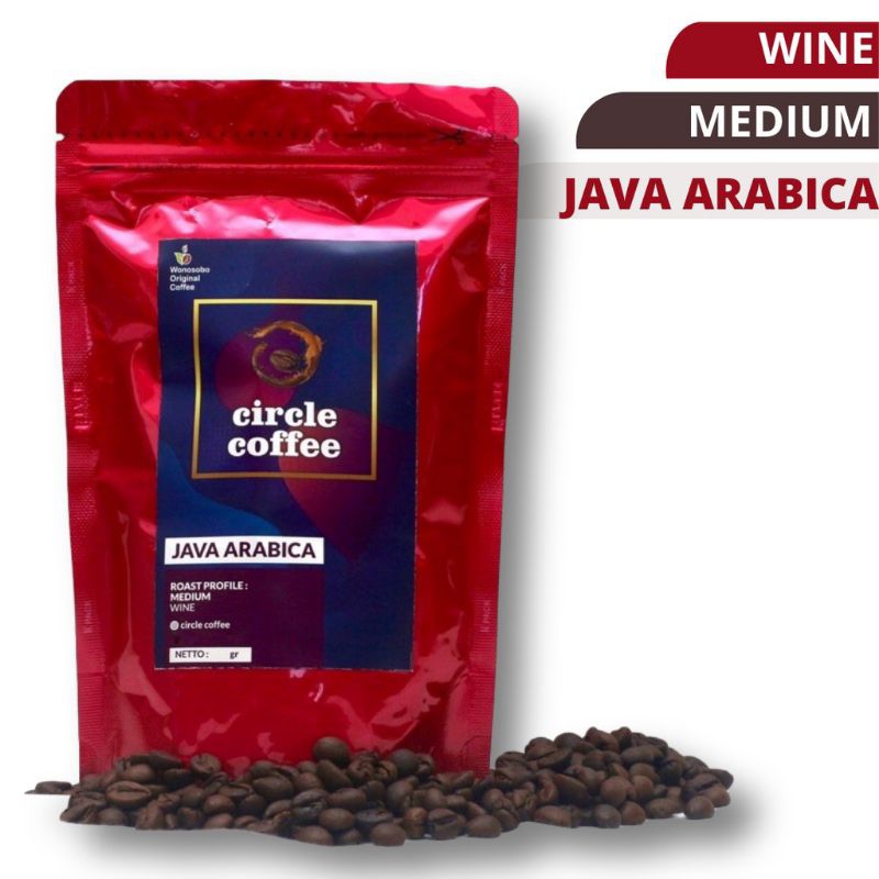 

Circle Coffee Kopi Arabika Wine Pegunungan bismo Wonosobo