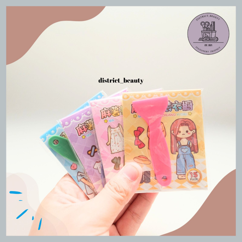 

BUKU STIKER DAN PERATA CUTE GIRL GS88 UKURAN 6 X 6 CM NOTEBOOK STIKER FREE PERATA LUCU
