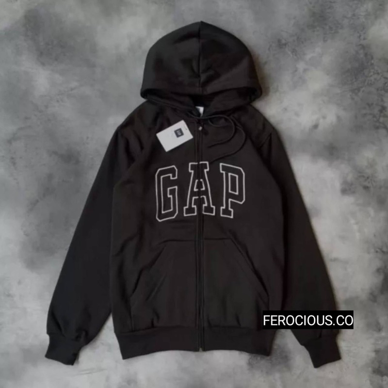 JAKET SWEATER HOODIE ZIPPER GAP ORIGINAL 1 PREMIUM