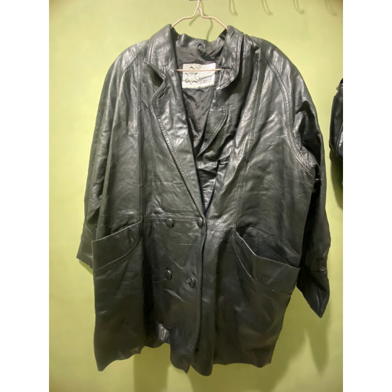 Preloved Jaket kulit/leather Made in India