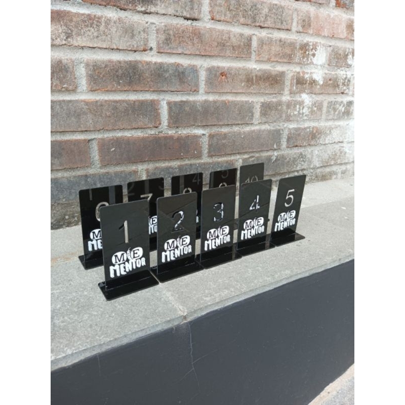 nomor meja cafe / nomor meja restaurant / nomor meja murah / nomor meja akrilik / nomor meja murah