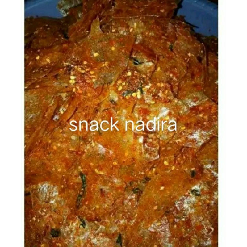 

Kripca kripik kaca kemasan 250gr pedas nya nampolll