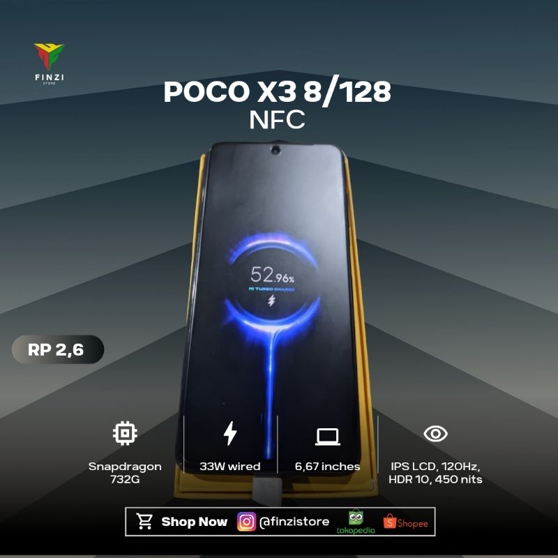POCO X3 NFC 8/128 GB SECOND