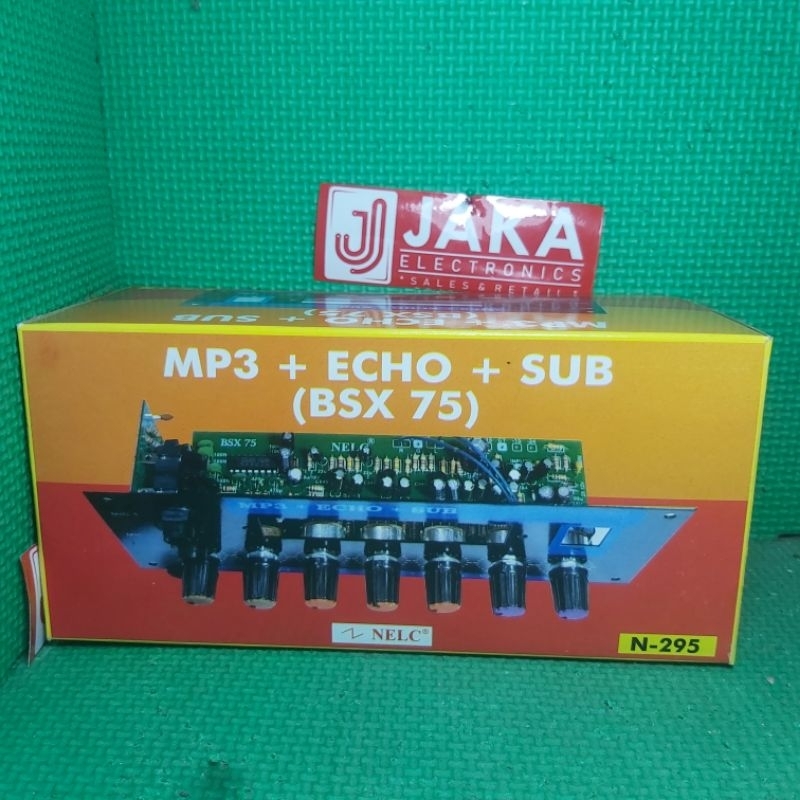 Kit modul tone control speaker aktif mp3 stereo karaoke echo mix sub BSX 75 NELC N-295