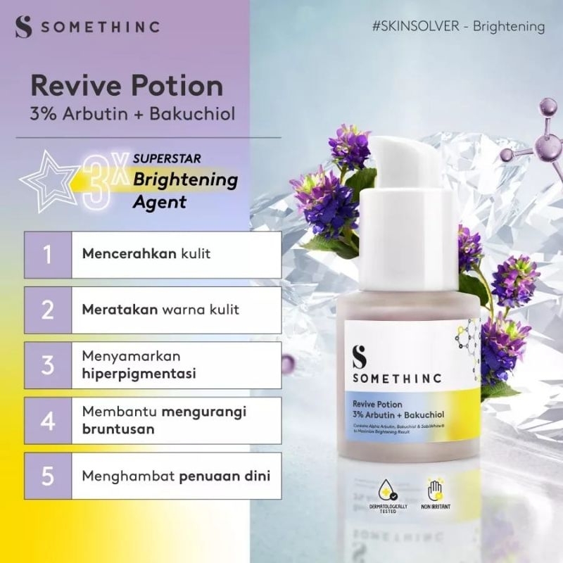 Somethinc Revive Potion 3% Arbutin + Bakuchiol 20ml