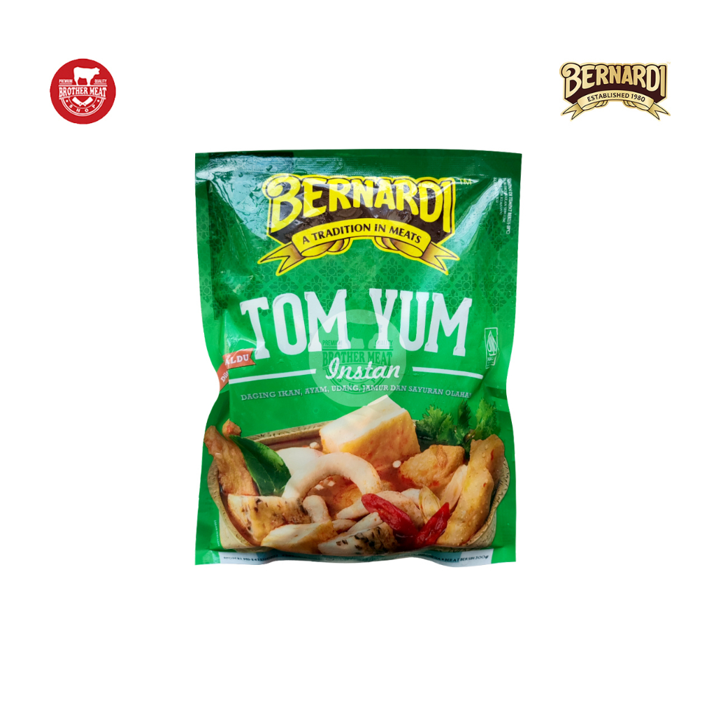 BERNARDI Tom Yum Instan 300gr, Halal