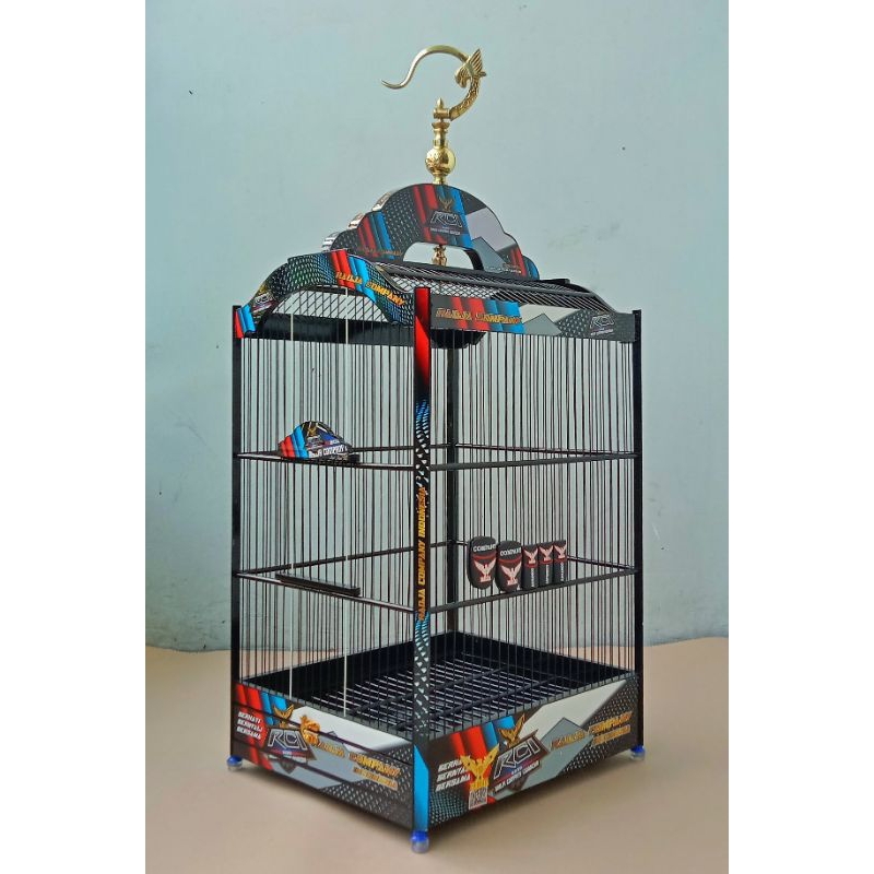 SANGKAR KANDANG KOTAK RADJA DECAL RCI EXCLUSIVE