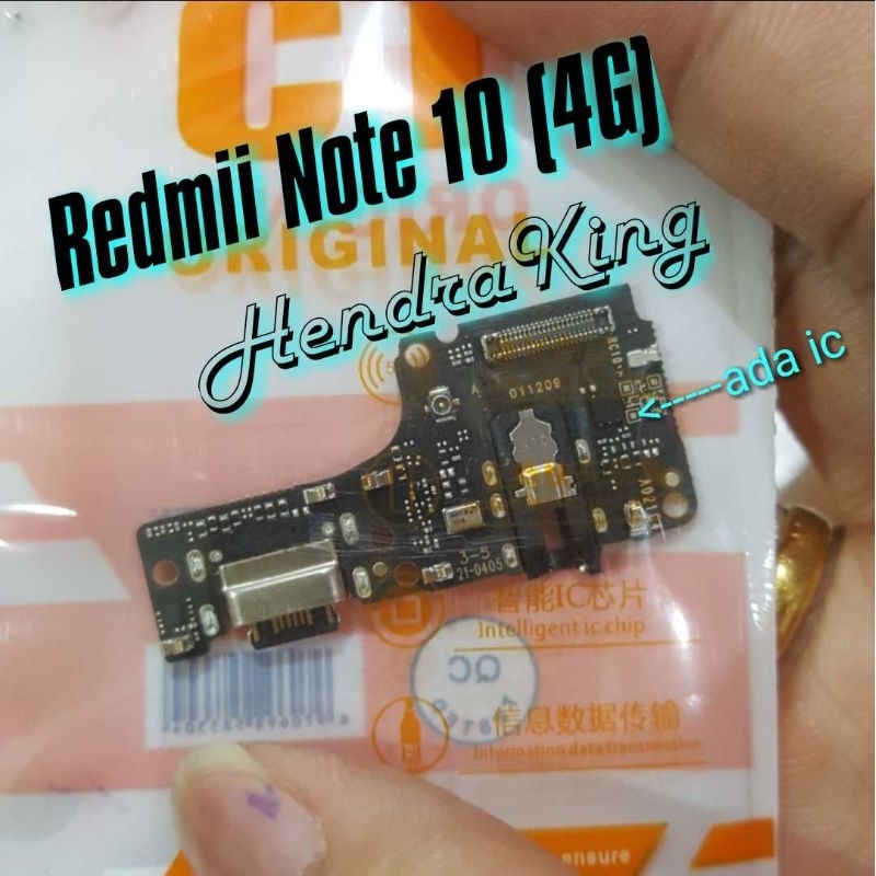 pcb konektor charger redmi note 10 4g