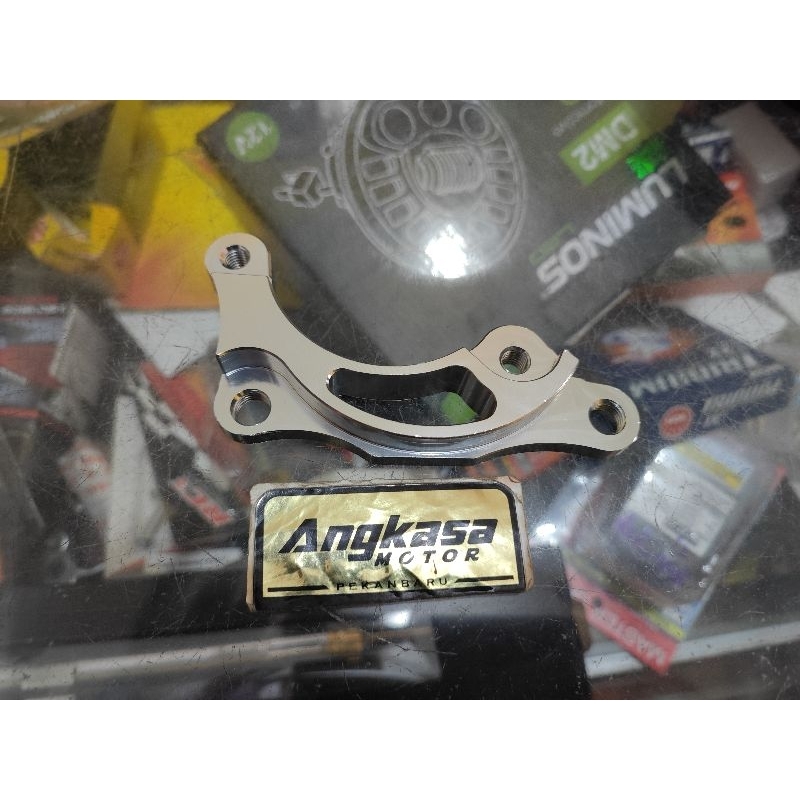 bracket kaliper cnc 2p 220mm mio karbu Mio j kaliper brembo ktc dll