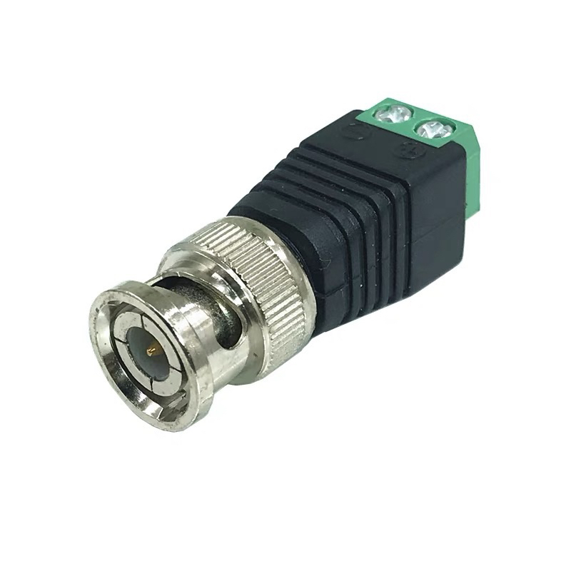 KONEKTOR Jack DC BNC Male / CCTV Connector / Video Balun Coaxial / balun BNC Connector