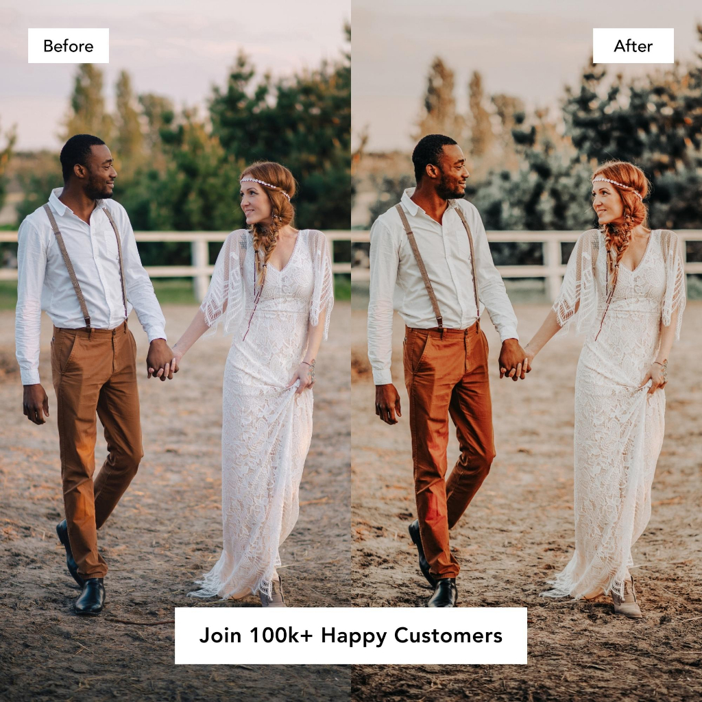 Boho Wedding 9 Mobile (IOS/Android) &amp; Desktop Presets