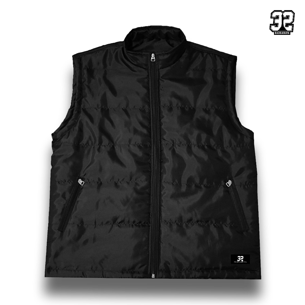 Vest Basic / Vest Hitam Polos