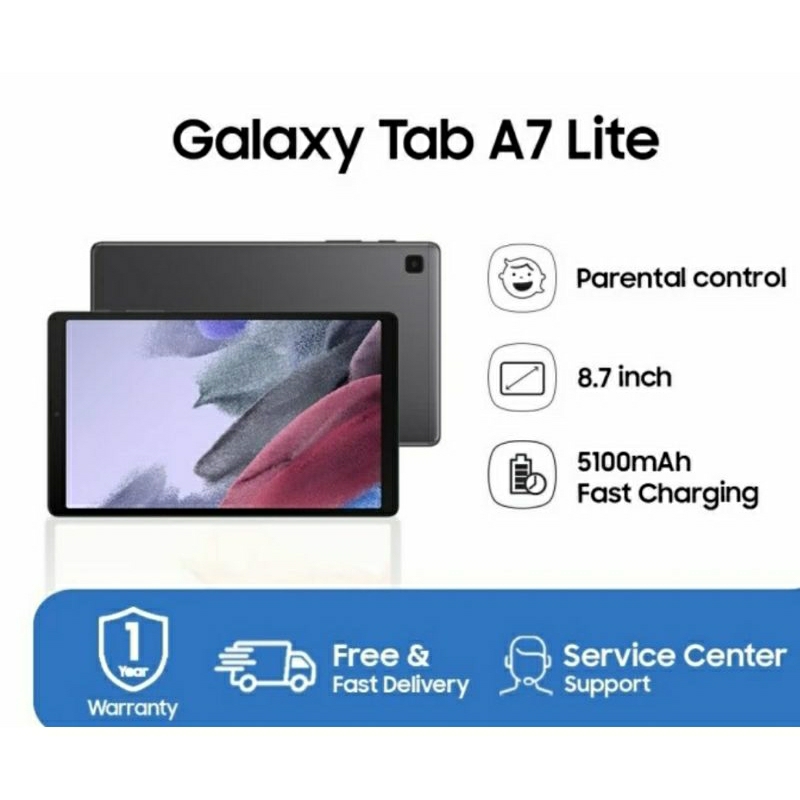 NEW Samsung galaxy tab a7 lite LTE garansi resmi SEIN