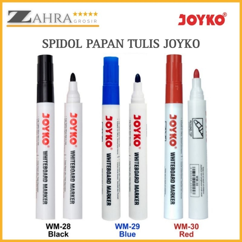 

Spidol Papan Tulis Joyko Original Whiteboard Marker Round Tip