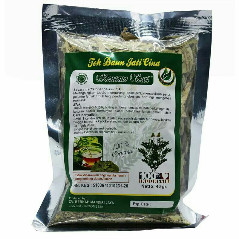 

Teh daun jati cina kencono sari