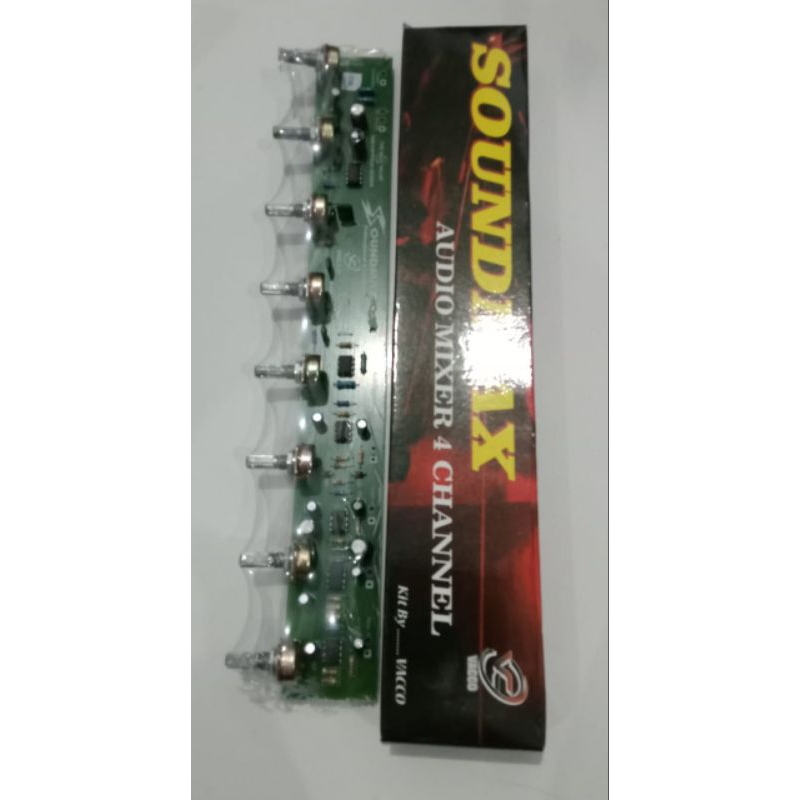 Audio Mixer 4 Channel For TOA SOUNDMAX Vc