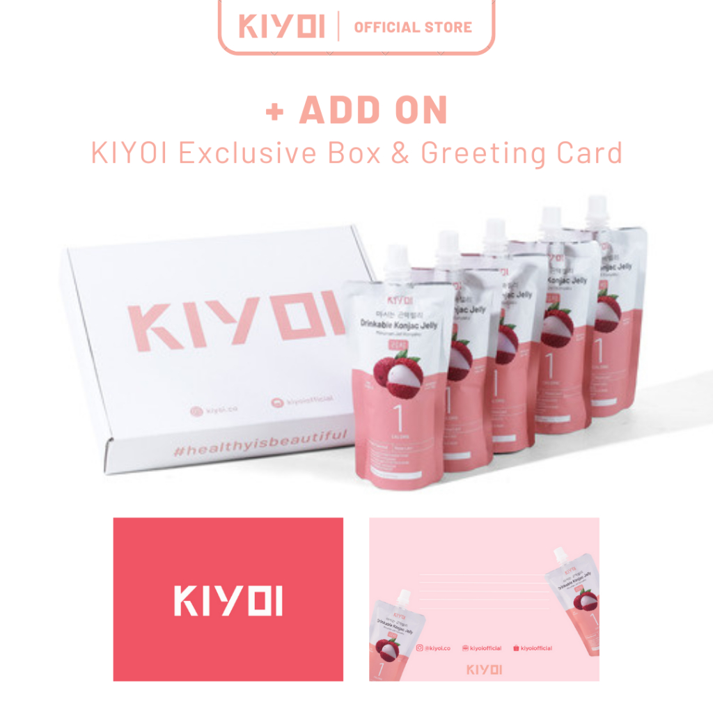

ADD ON KIYOI Exclusive Box & Greeting Card