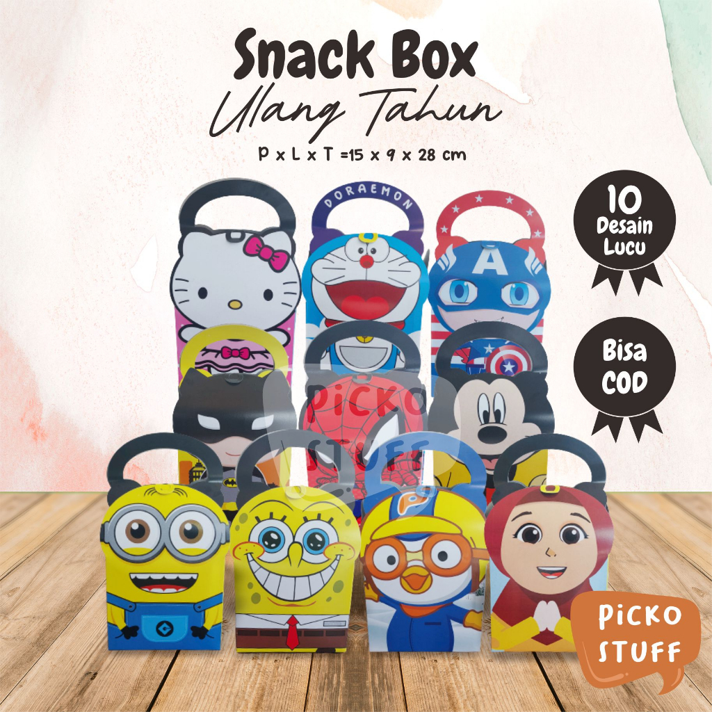 

Snack Box Ulang Tahun