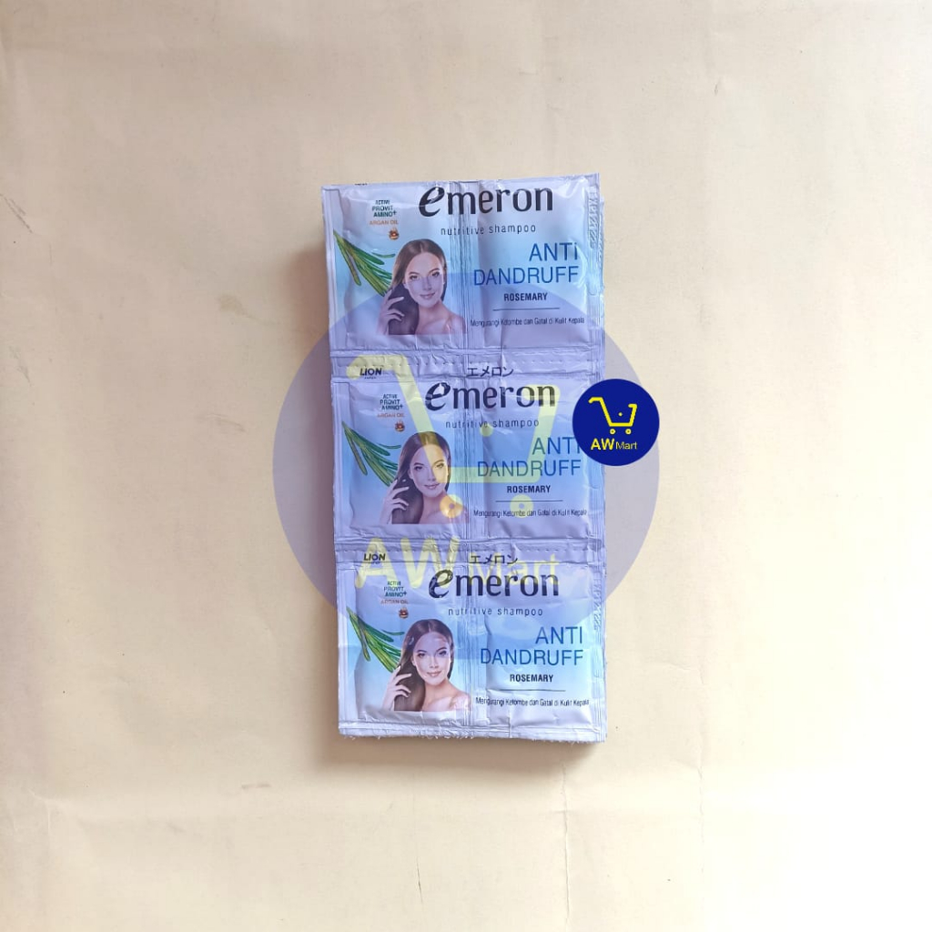 EMERON SHAMPOO RENCENG (ISI 12 SACHET X 10ML)