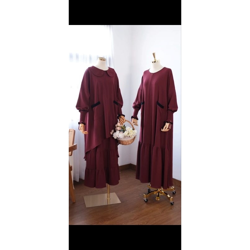 Tunik Alfi Huraiyah ( set rok calla series)