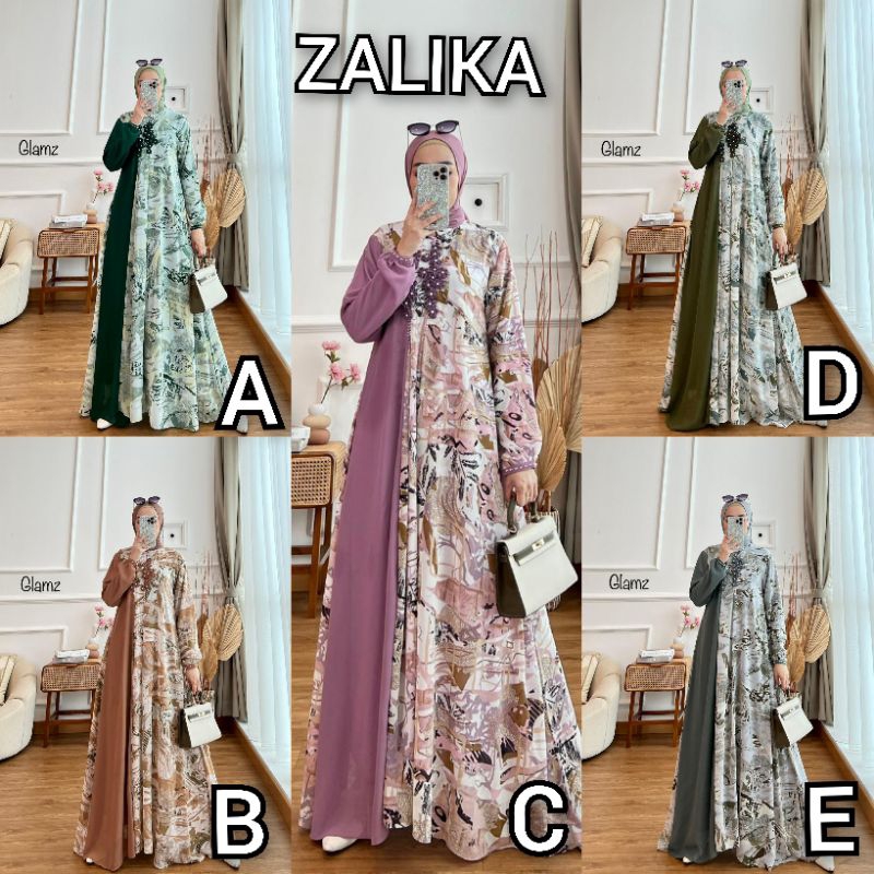 GLAMZ- DRESS ZALIKA ORI GLZ