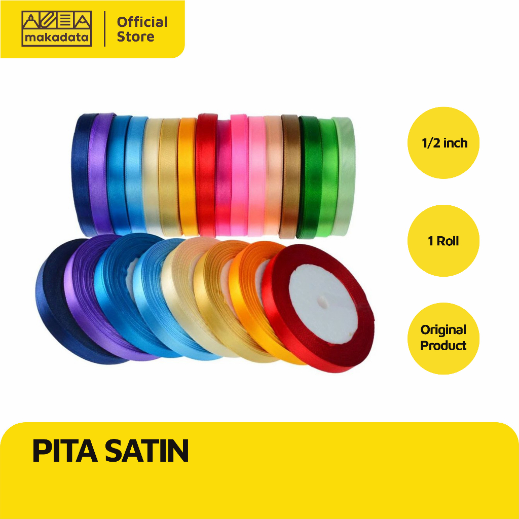 

PITA KADO SATIN 1/2 (1 ROLL) MURAH