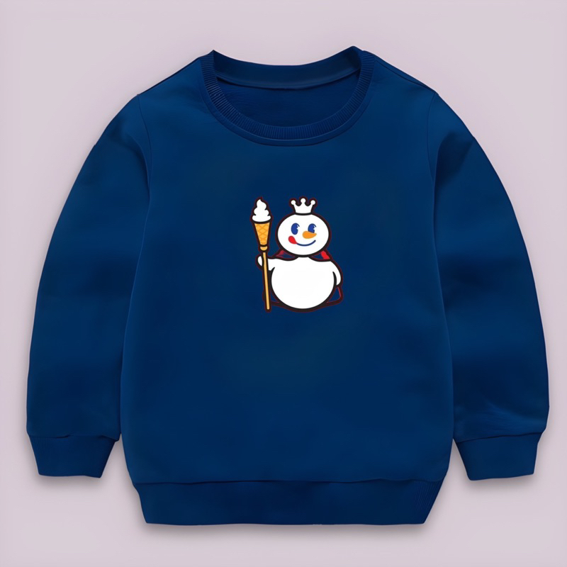 Sweater anak cewek cowok MIXUE CREWNECK ANAK