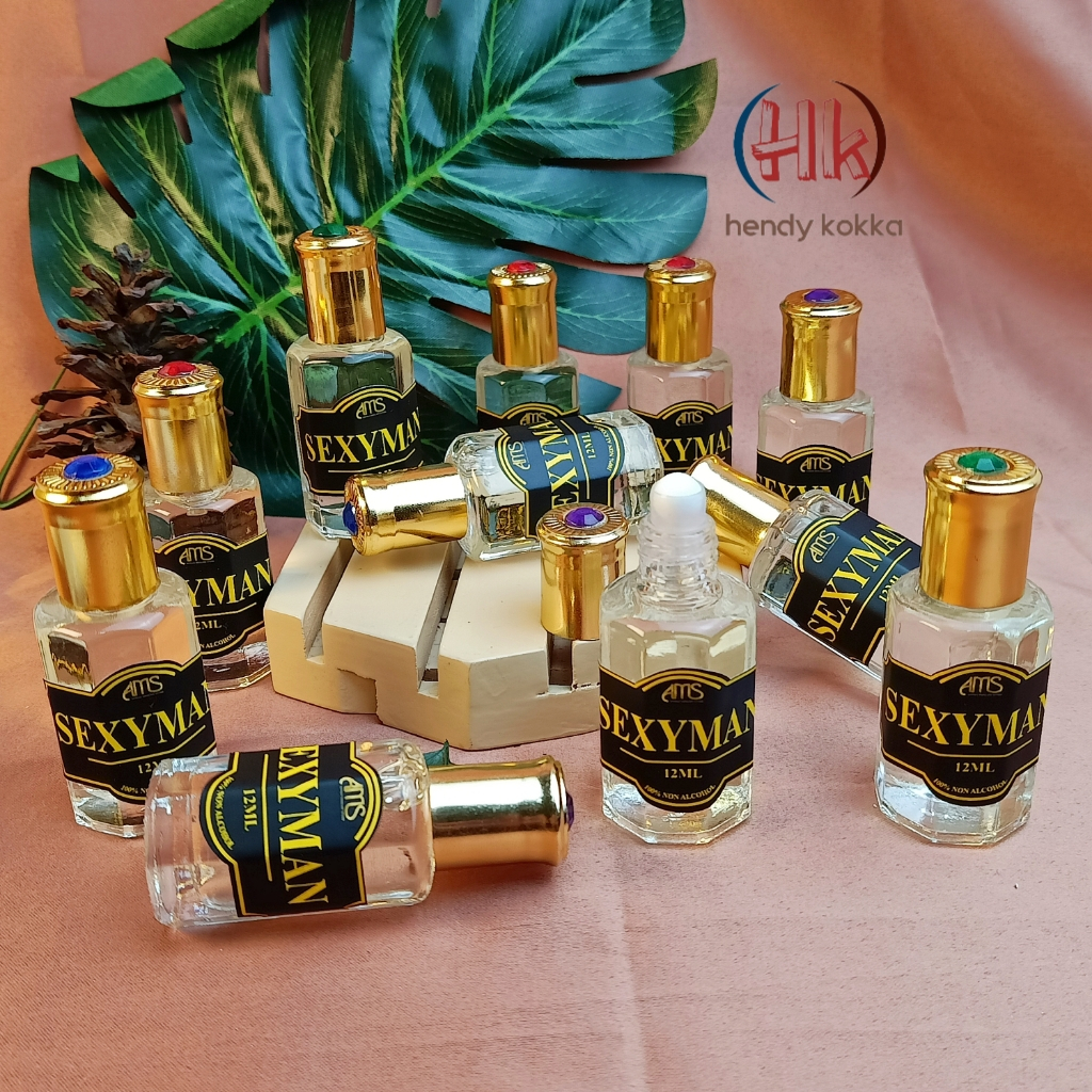 PARFUM SHALAT SEXYMAN 12ML FULL BIANG WANGI TAHAN LAMA