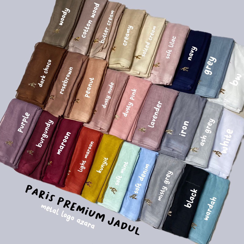 HIJAB PARIS JADUL ORI VARISHA PREMIUM BY : zutaa_store