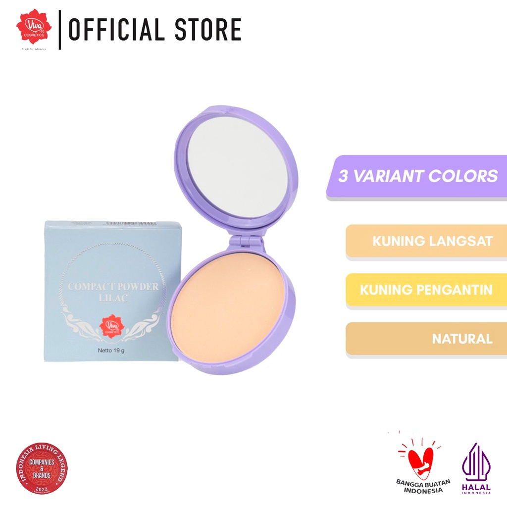 MFI - Viva Compact Powder Lilac | Netto 19gr