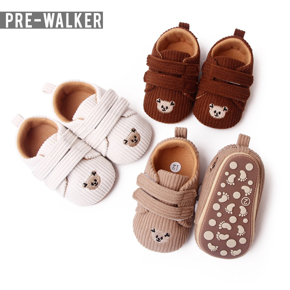 LIU46 Sepatu Bayi Anak anti slip/Baby Prewalker Shoes Belajar Jalan Bayi Pergi Jalan Fashion Casual